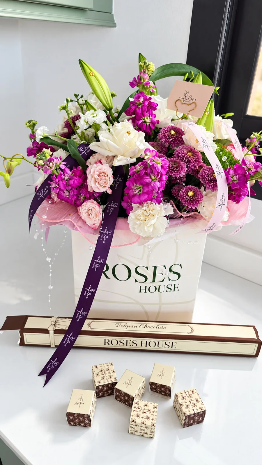 Roses House — Flowers & something sweet