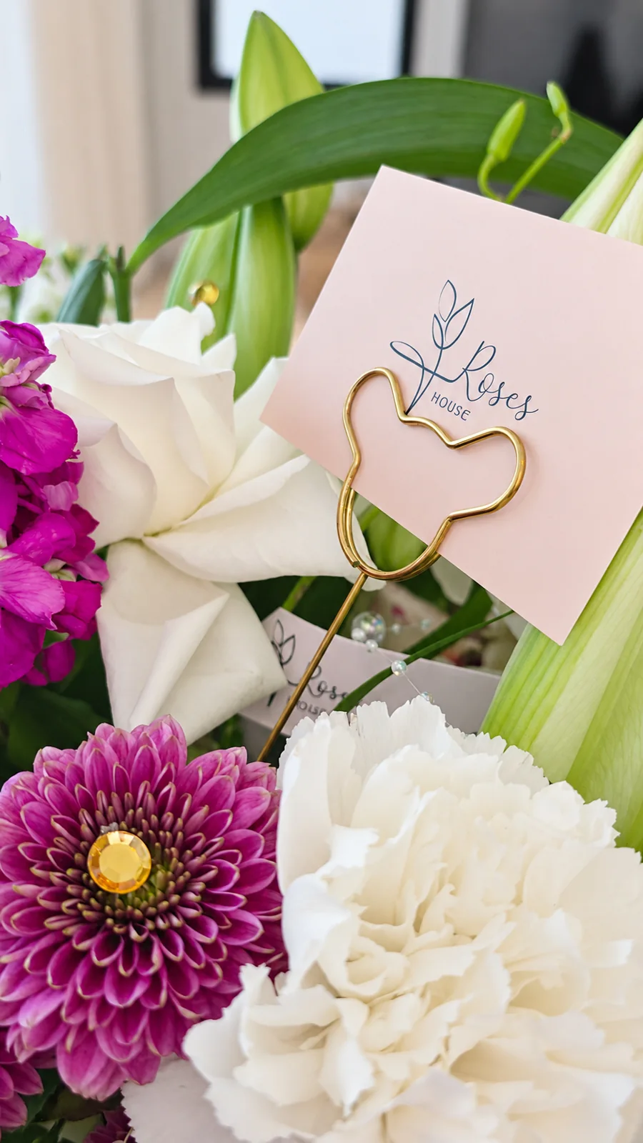 Roses House — Your personal message